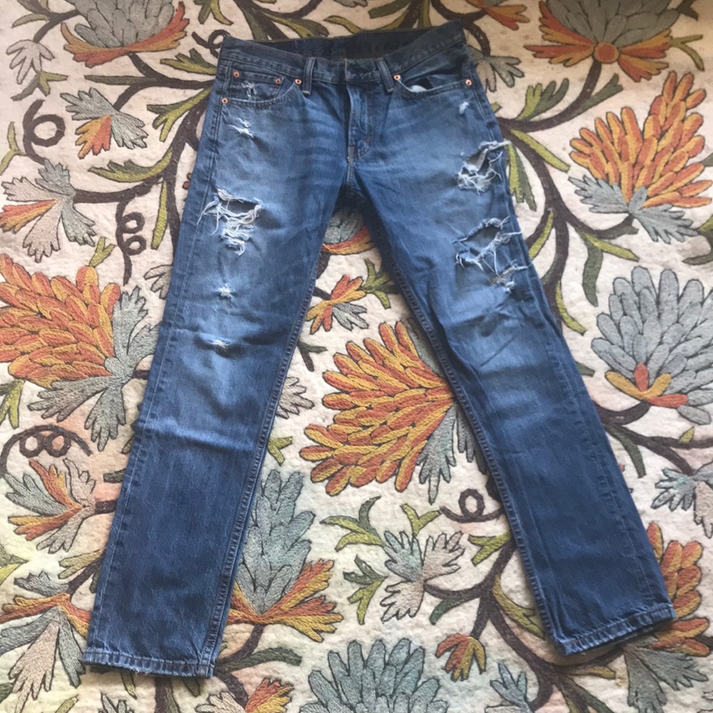 Vintage Distressed 511 Levi Jeans